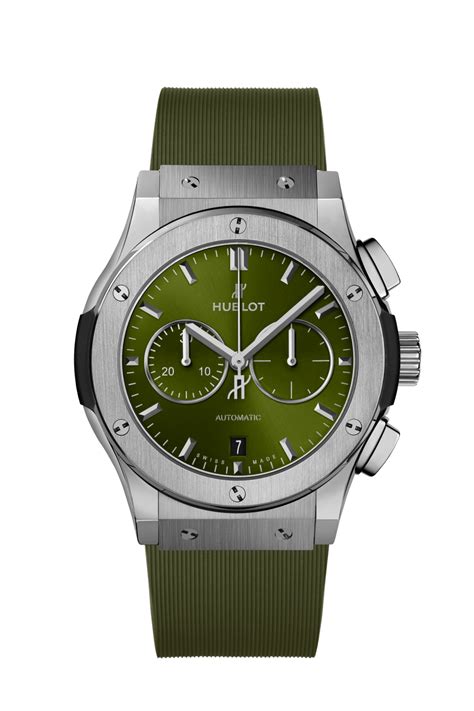 hublot classic fusion green price|hublot classic fusion titanium price.